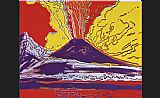 Mount Paintings - Mount Vesuvius by Andy Warhol